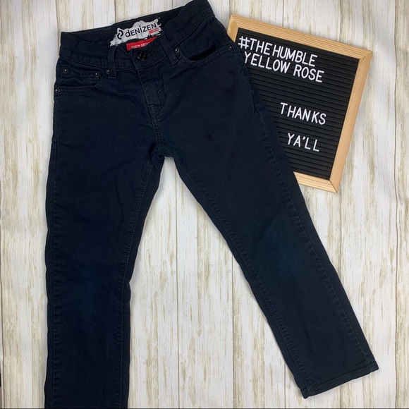levis black denim jeans